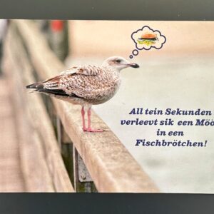 Postkarte "Fischbrötchen"
