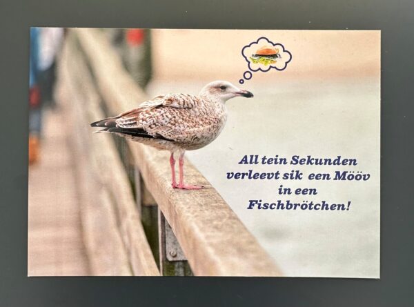 Postkarte "Fischbrötchen"
