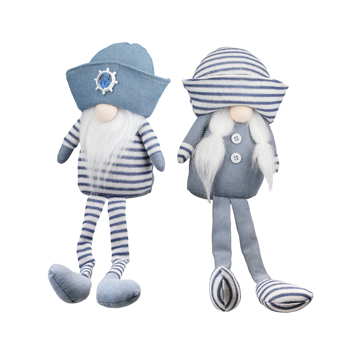 „Fiete und Frieda“ – Maritime Kantensitzer im liebevollen 2er‑Set – Bild 6